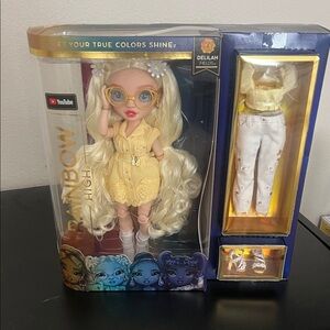 Rainbow High Delilah Fields Doll - Yellow Outfit